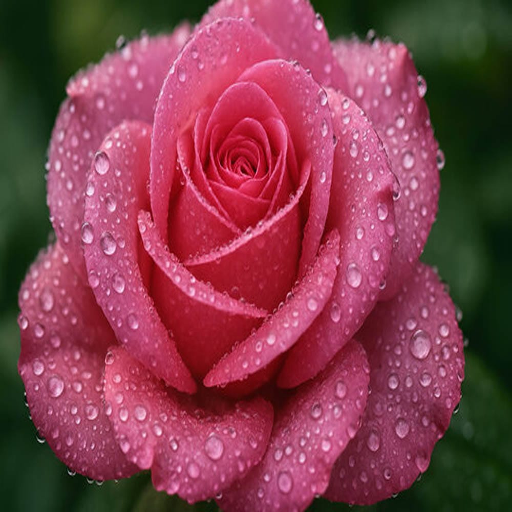 Salmon Pink Rose Fragrant Flower Plant (1-2 Feet Height)